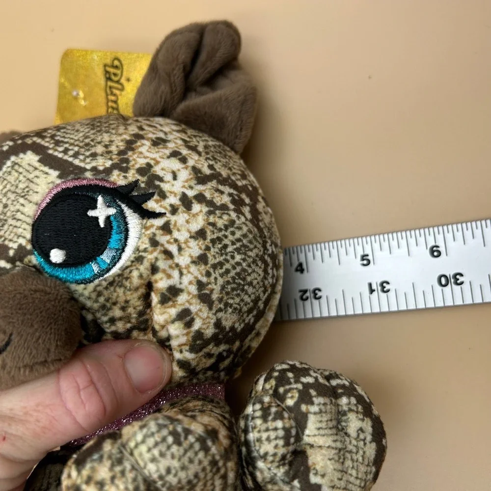 Gund P'Lushes Pets Belle Boa Snakeskin Print Dog Plush Runway Series 6 inch